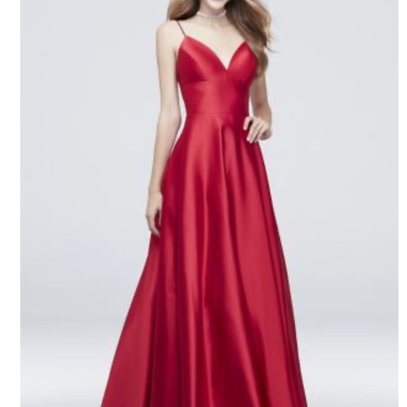 Betsy & Adam Dresses & Skirts - Red Prom Dress